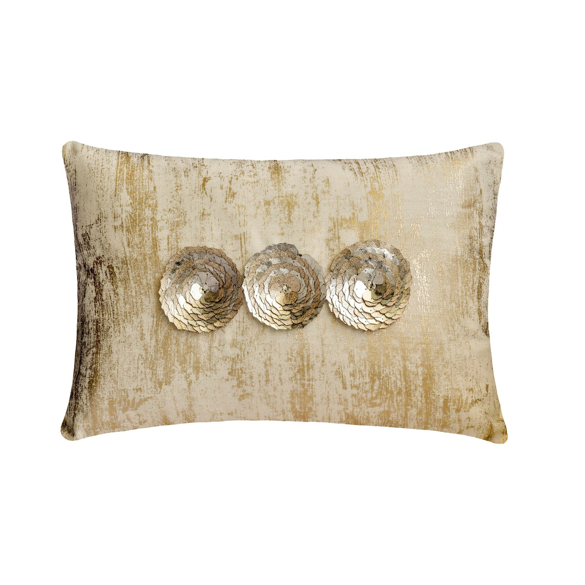 Silver Eonian Lumbar Pillow Cover