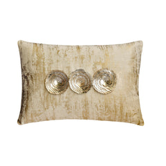 Silver Eonian Lumbar Pillow Cover