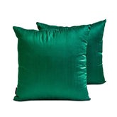 Dark Green Luxury Throw Pillow Cover