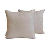 Light Gray Luxury Throw Pillow Cover