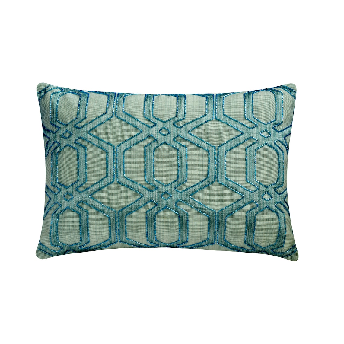 Hexa Symmetry Lumbar Pillow Cover