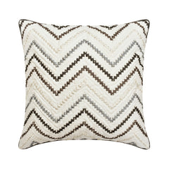 Zig Zag Zest Throw Pillow Cover