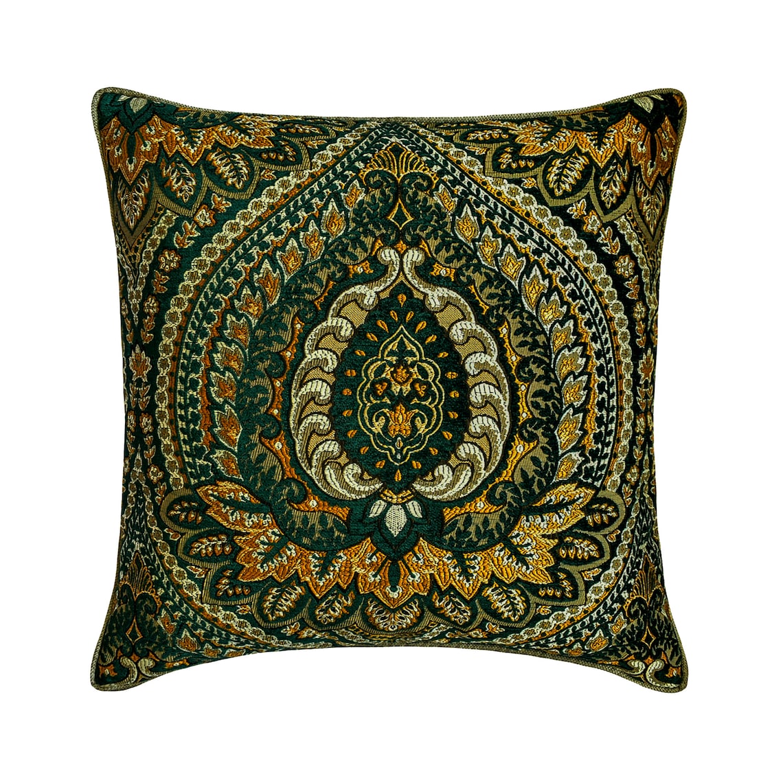 Timeless Tapastries Throw Pillow Cover