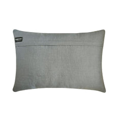 Corduroy Cozies Blue - Blue Corduroy & Linen Lumbar Pillow Cover