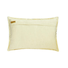 Bunny Hops - Powder Blue Cotton Lumbar Pillow Cover