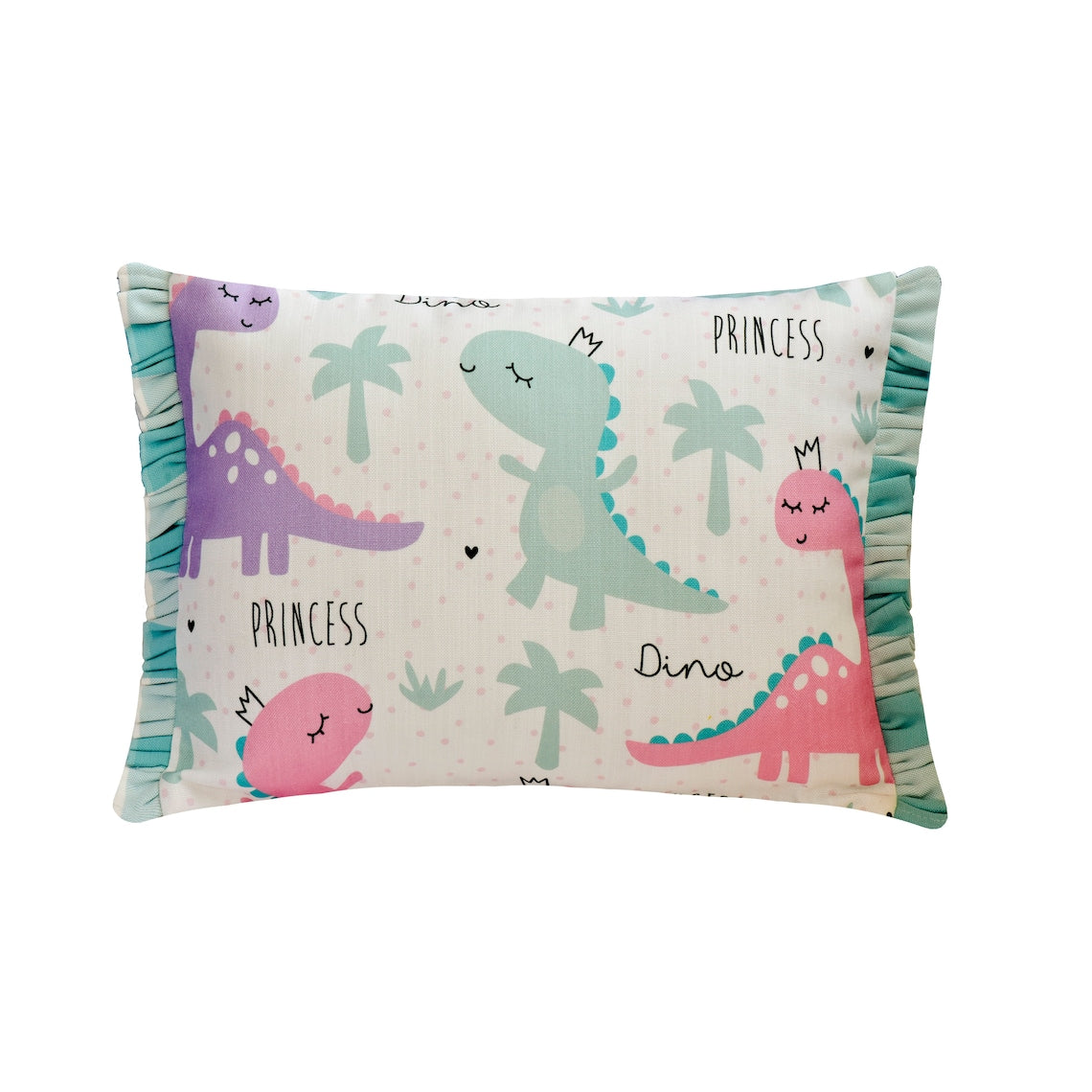 Dino Play Lumbar Pillow Cover