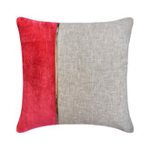 Winterberry Red Throw Pillow Cover