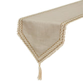 Timeless Linen Loom Decorative Table Runner