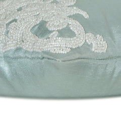 Océane - Light Bllue Sik Lumbar Pillow Cover