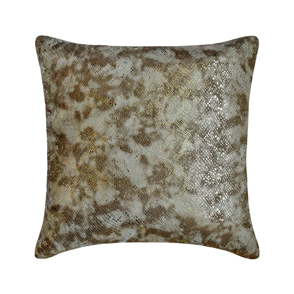 Serpentine Metallica Throw Pillow Cover