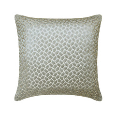Mosaic Mood Grey Throw Pillow Cover