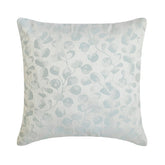 Pastel Petal Blue Throw Pillow Cover