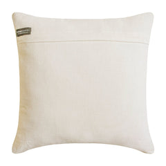 Pastel Petal Beige - Beige Jacquard Throw Pillow Cover