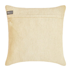 Ivory Gilded Glamour - Ivory & Gold Suede Throw Pillow Cover