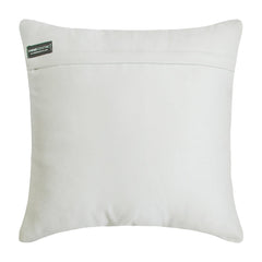 Pastel Petal Blue - Blue Jacquard Throw Pillow Cover