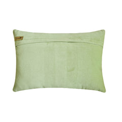 Sparkling Stripe Mint Lumbar Pillow Cover