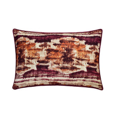 Ikat Rhythm Lumbar Pillow Cover