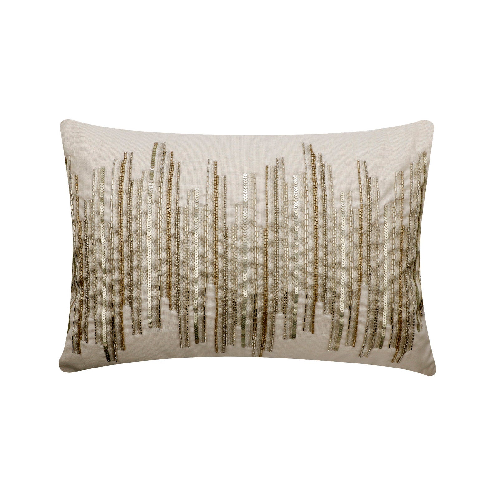 Ivory Rules Lumbar Pillow Cover