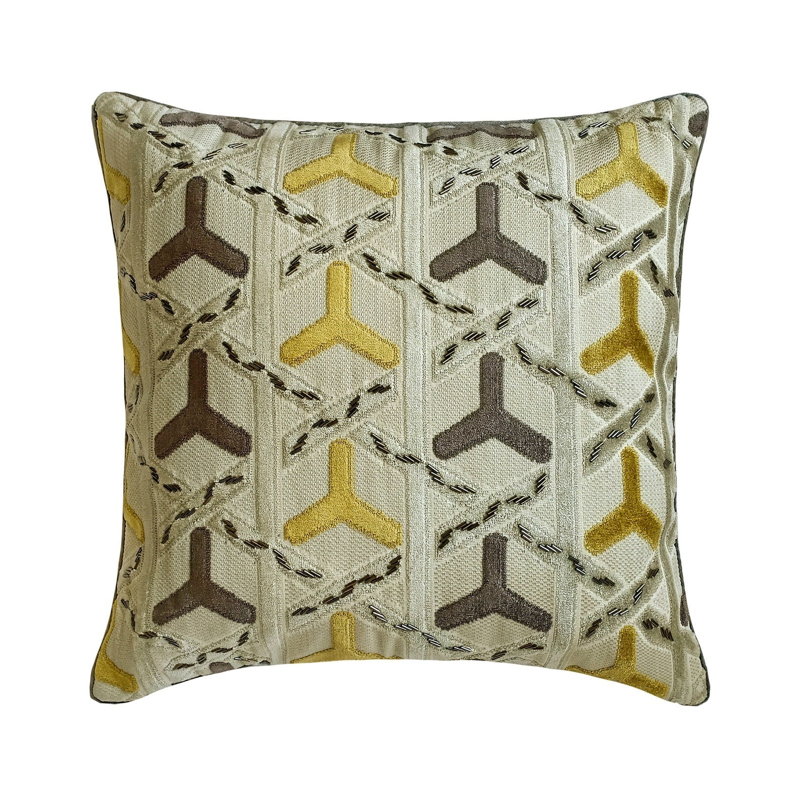 Tri Dimensional Throw Pillow Cover