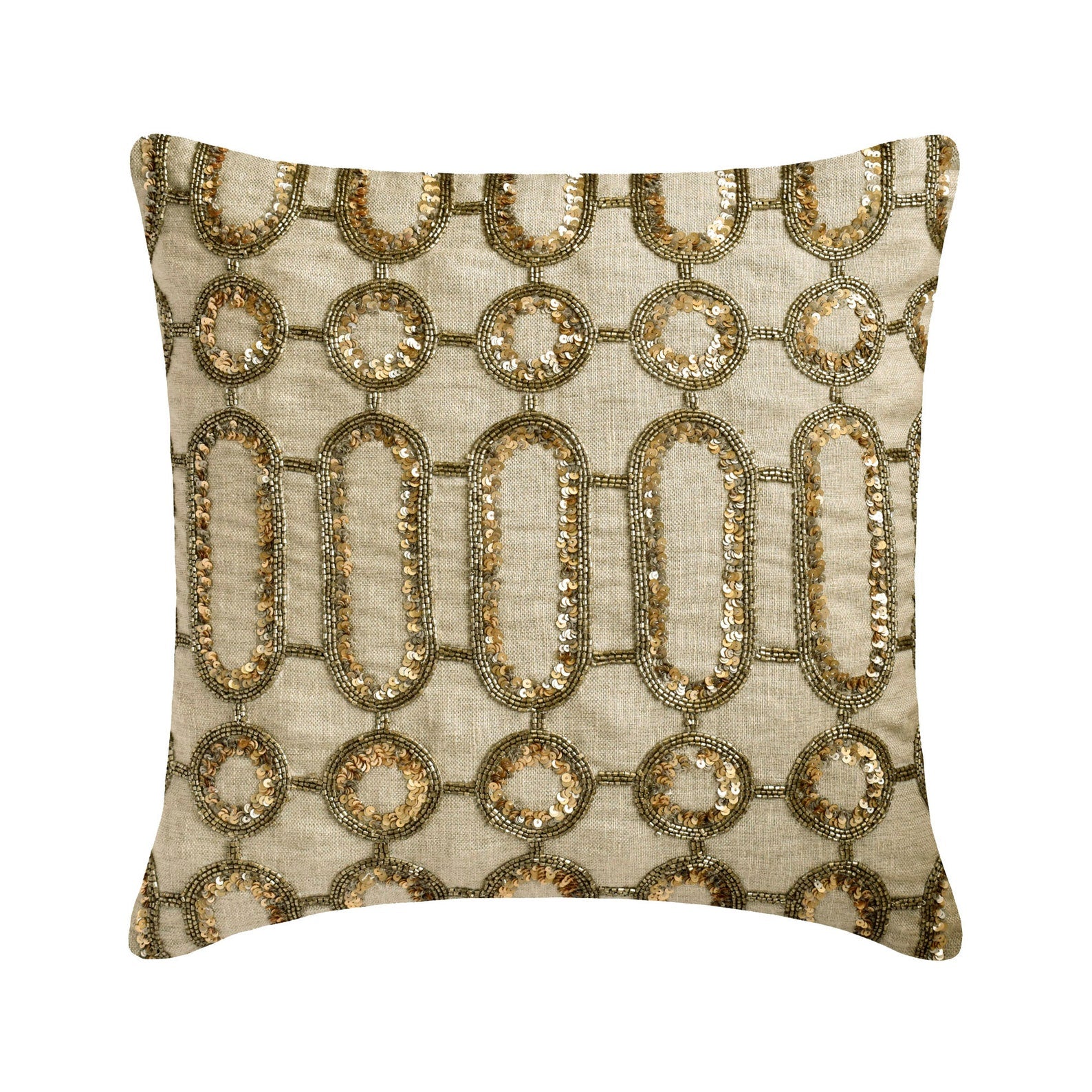 Golden Curl Decorative Euro Sham