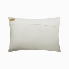 Ivory Rules - Ivory Silk Lumbar Pillow Cover