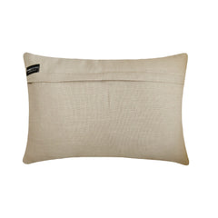 Velutinous Grey - Grey Velvet & Linen Lumbar Pillow Cover