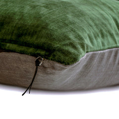 Velvet Emerald Jules Decorative Euro Sham