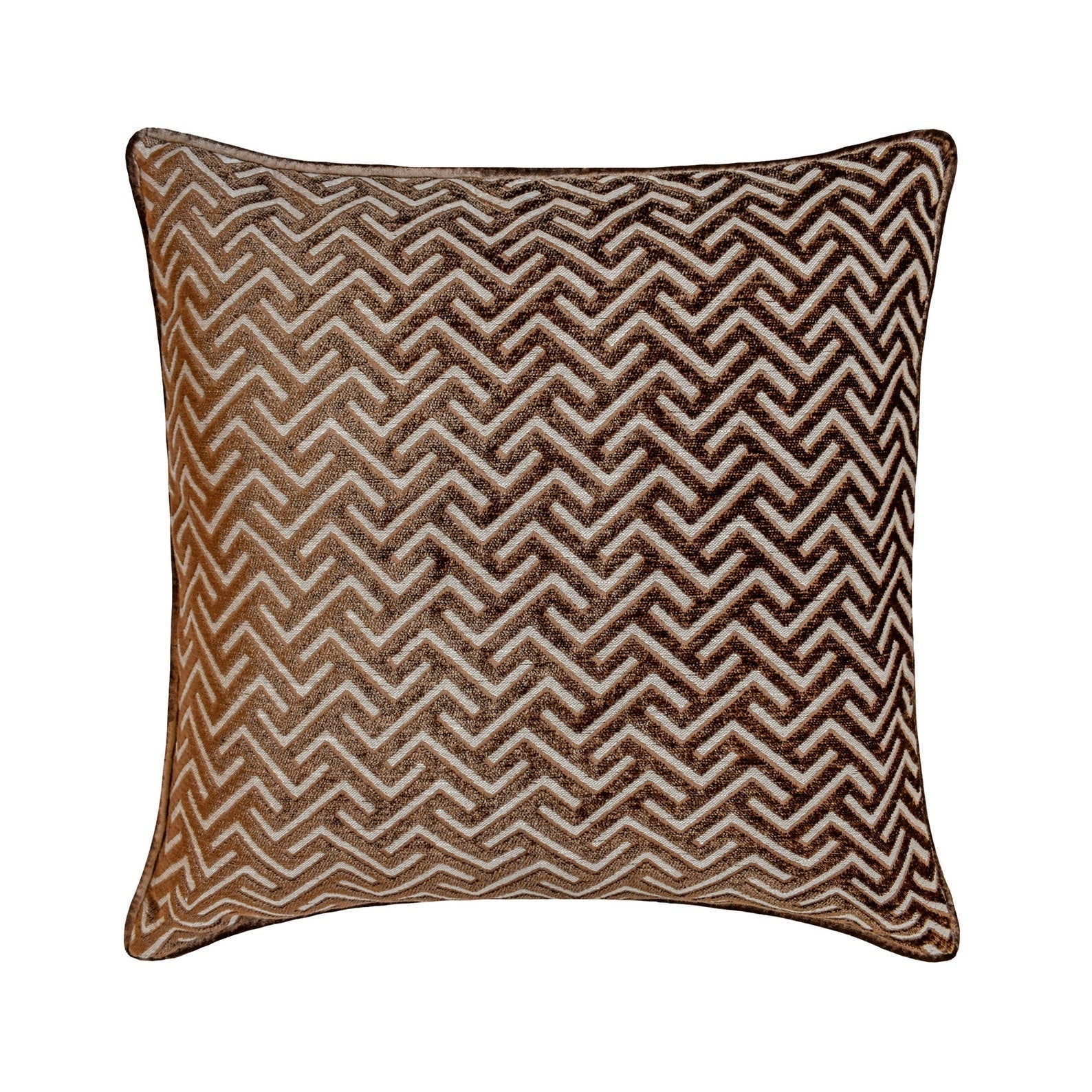 Chevron Locked Throw Pillow Cover