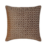 Chevron Locked Decorative Euro Sham