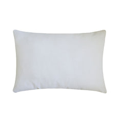 Aqua Plaid Play - Aqua Blue Cotton Lumbar Pillow Cover