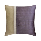 Purple Silkastic Decorative Euro Sham