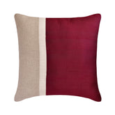 Cranberry Silkastic Decorative Euro Sham