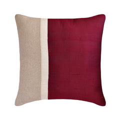 Cranberry Silkastic Decorative Euro Sham
