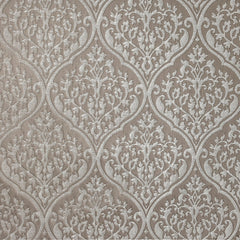 Pearl Beige Floral Woven Fabric By The Yard