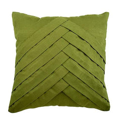 Mustard No Limits No Lines - Mustard Yellow Faux Suede Decorative Euro Sham