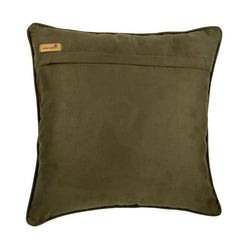 Tropical Girl - Green Cotton Decorative Euro Sham