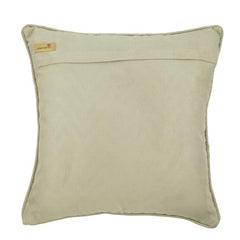 Chevron Pillow Top - Gray Jacquard Silk Throw Pillow Cover