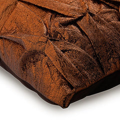 Stunning Bronzer Orange Throw Pillow Cover