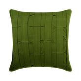 Green Suede Throw Pillow Cover Green Love Tune