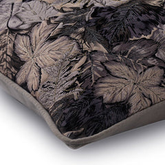 Maple Glory Leaf Embroidery Throw Pillow Cover