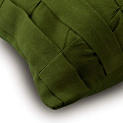Green Love Tune - Green Suede Decorative Euro Sham