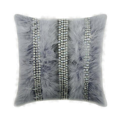 Kitty Fur Throw Pillow Cover