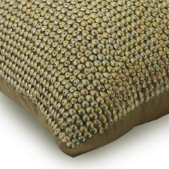 Gold Charmer Textured Decorative Euro Shams