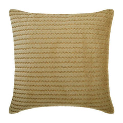 Gold Walk Beaded Decorative Euro Sham