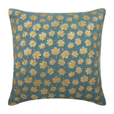 Golden Maple Leaf foil Throw Pillow Cover