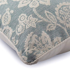 Vintage Fleur Blue & Ivory Euro Sham