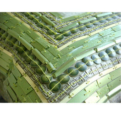 Green Envy - Green Art Silk Decorative Euro Sham