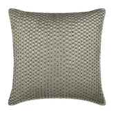 Silver Glow Sequins Throw Pillow Cover