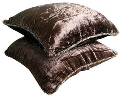 Dark Chocolate Shimmer Pillow Cover