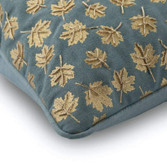 Maple Gold Zardozi Embroidery Euro Sham